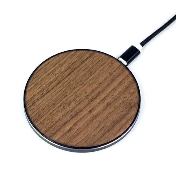 15W Walnut Wood Wireless Charger