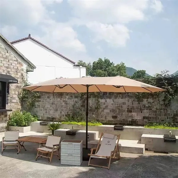 Outdoor Patio Umbrella with Base