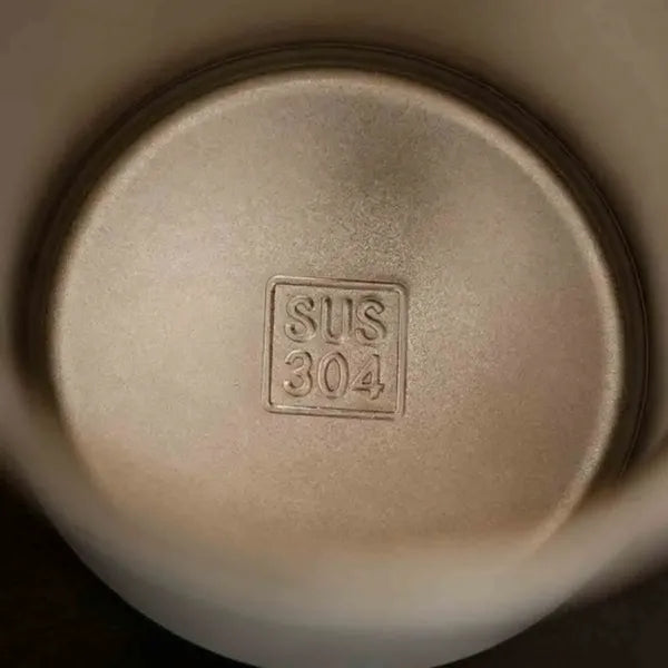 Portable Insulated Cup with Carrying Ring