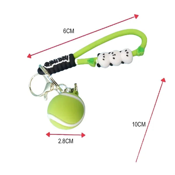 PVC Football Keychain World Cup Tournament Souvenir Gift