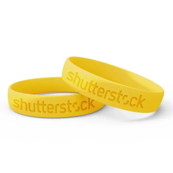 Silicone Wristband - Debossed