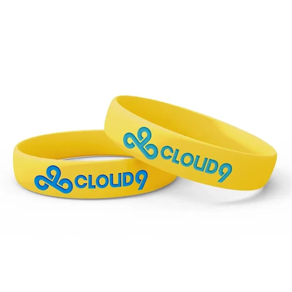 Silicone Wristband - Debossed with 1 Color