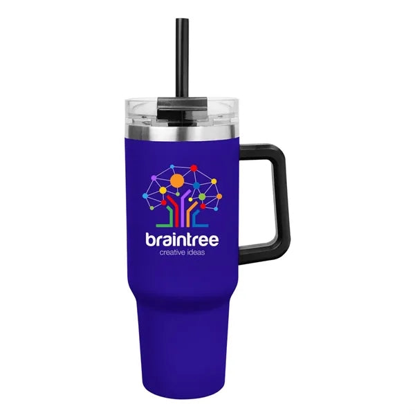 40 Oz. Full Color Intrepid Stainless Steel Tumbler