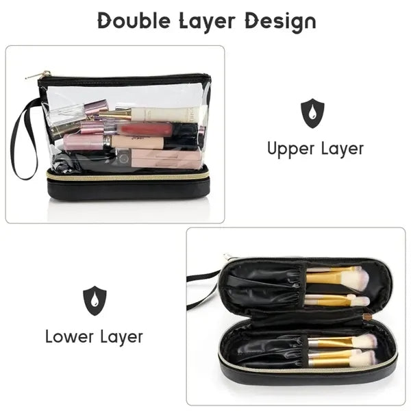 Wet And Dry Separation Travel Cosmetic Bag