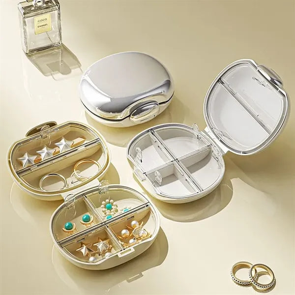 Travel 6 Compartment Medicine Pill Box