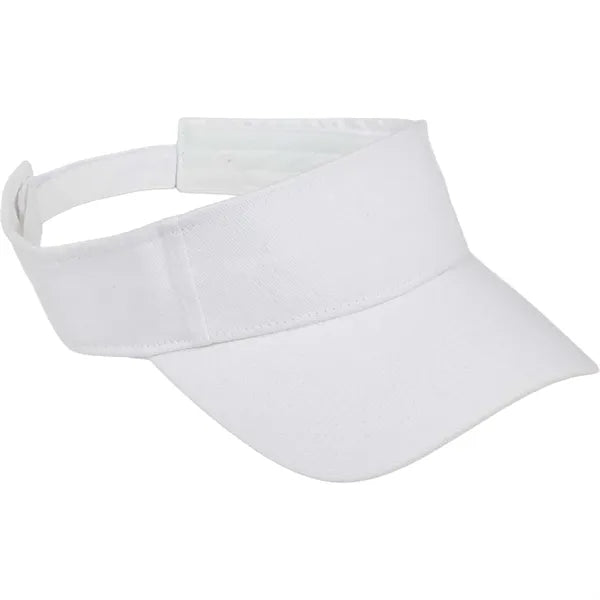 Recycled Cotton Twill Visor - Unisex