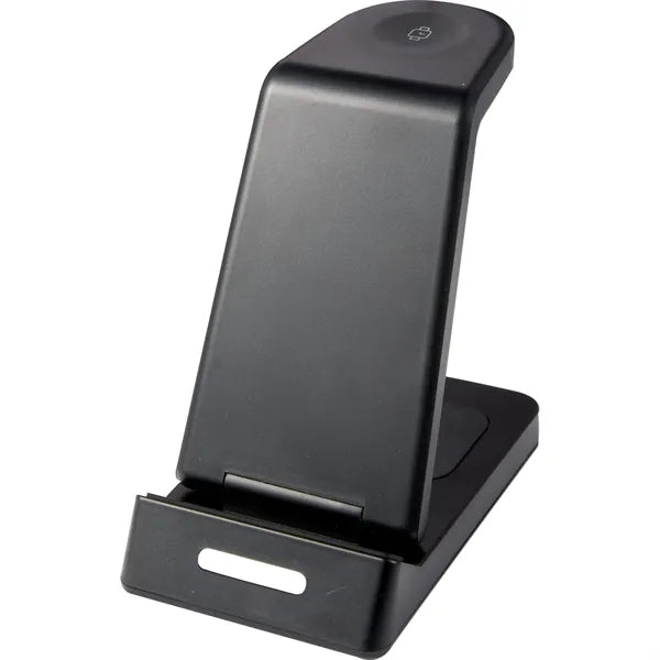 TriCharged 3-in-1 15W Wireless Charging Stand