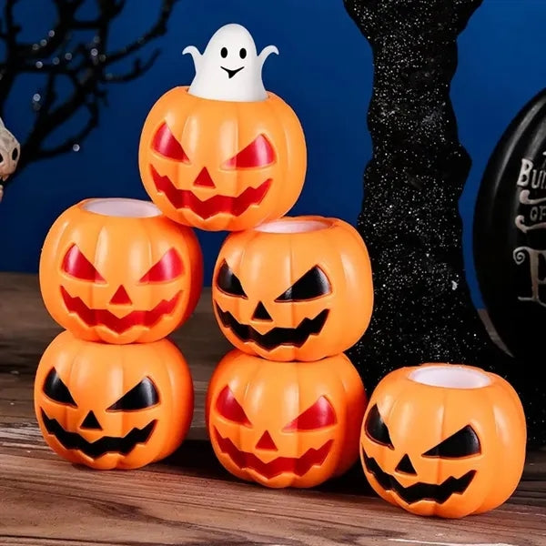 Halloween Pumpkin Stress Ball Cute Ghost Pop Up Toys