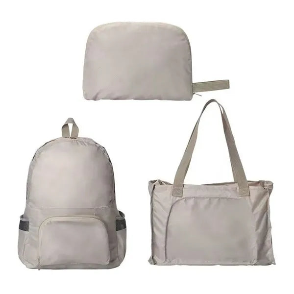 Foldable Backpack Convertible Travel Tote Custom Logo