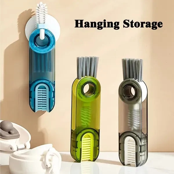 3-In-1 Cup Lid Gap Cleaning Brush Set