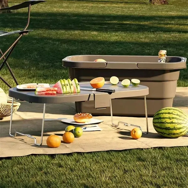 Collapsible Picnic Basket Cooler