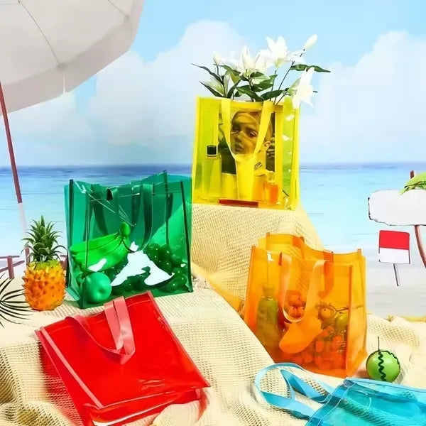 Colby Transparent Tote Bag