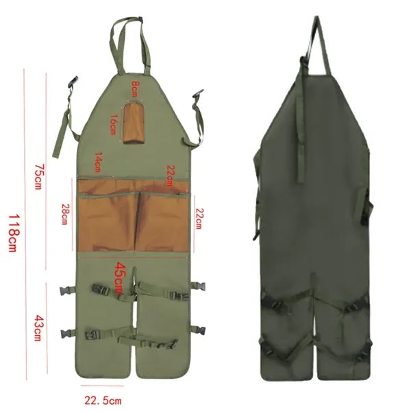 Gardening Work Apron With Big Pockets For Men