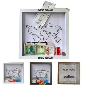 Frame Ticket Memory Shadow Box Display Case