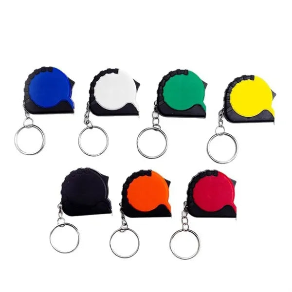 Portable Mini Retractable Measuring Tape Tool With Keychain