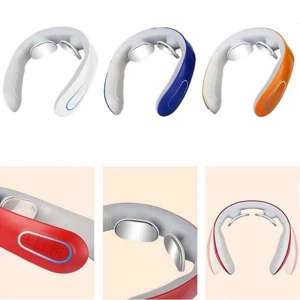 Business Gift Set Of Vacuum Cup Power Bank And Neck Massager