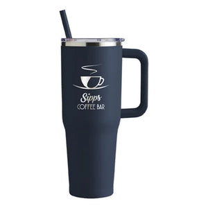 Harriton 40 oz Vacuum Insulated Stainless Steel Travel Tu...