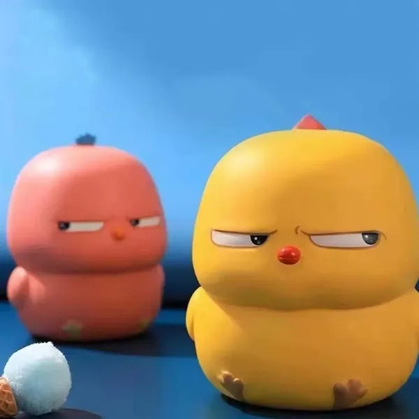 Funny chicken kids party favor stress relieve squishy toy