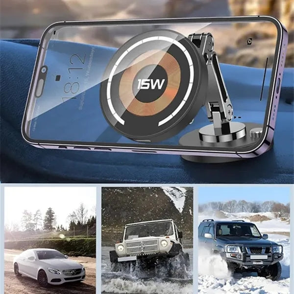 15W Magsafe Magnetic Wireless Car Charger