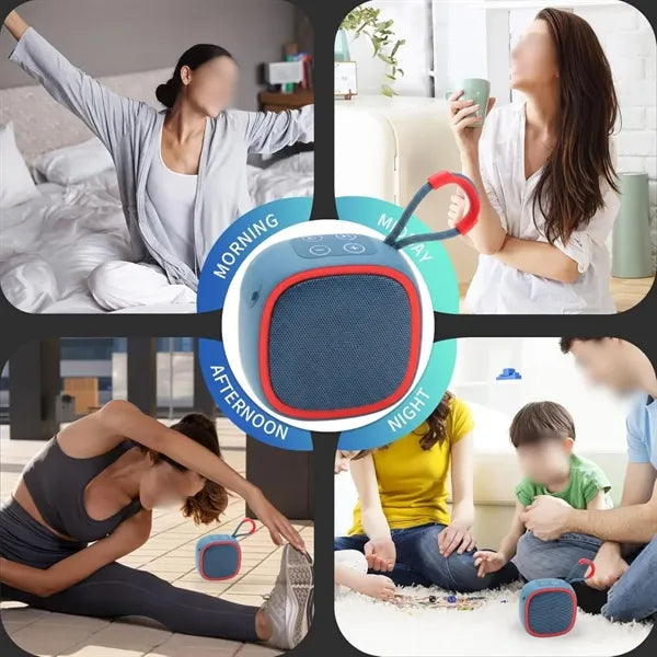 Indoor outdoor portable small wireless bluetooth speaker
