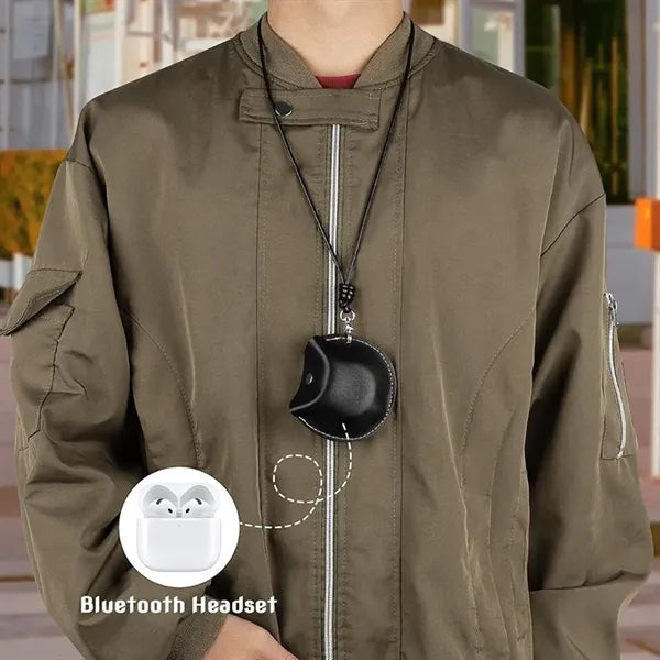 Portable Neck-Hang Earbud Organizer Pouch