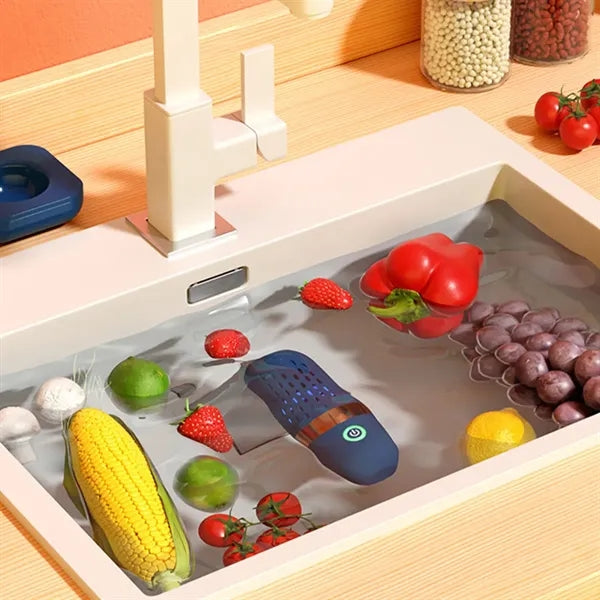 Portable oh-ion purification vegetable fruit cleaner machine
