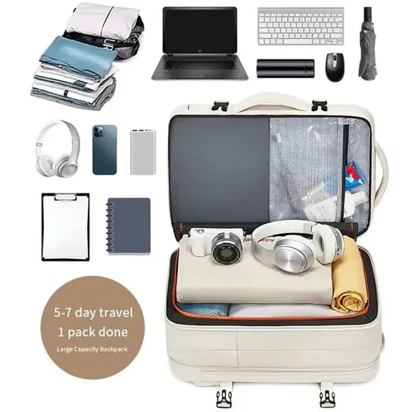 Expandable Travel Airplane Carry on Backpack