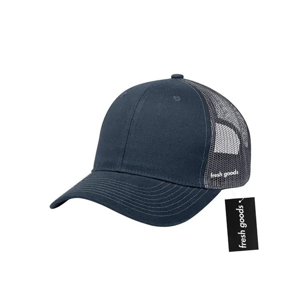 Fresh Goods Cotton Twill Mesh Back Cap