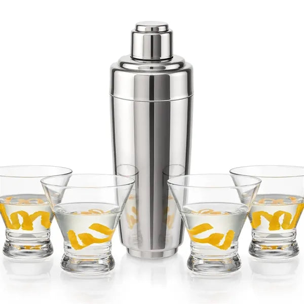 Pescara Shaker & Rideau Martini Set