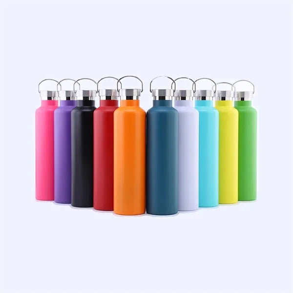 17OZ.Large-Mouthed Hand Stainless Steel Insulated Bottles