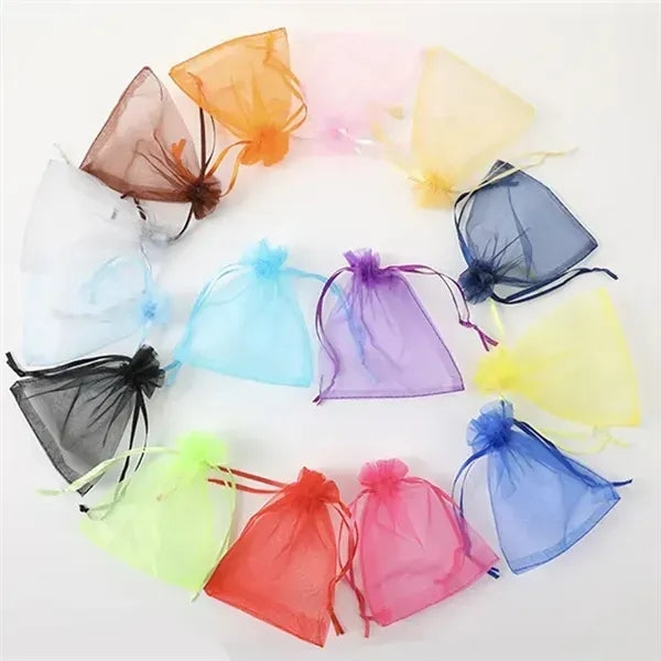 Sheer Organza Mesh Bag