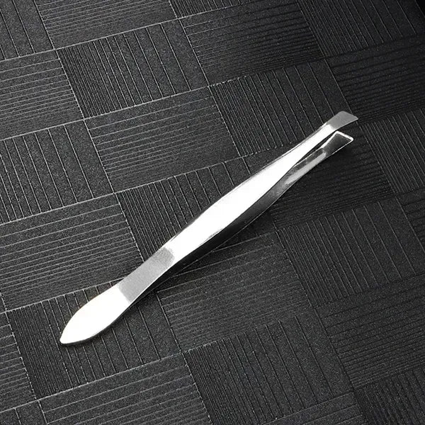 Stainless steel eyebrow clip