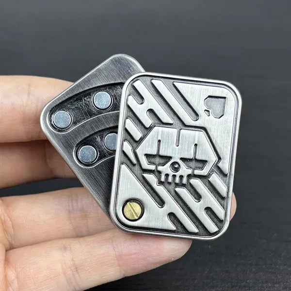 Metal Poker Fidget Slider Toys