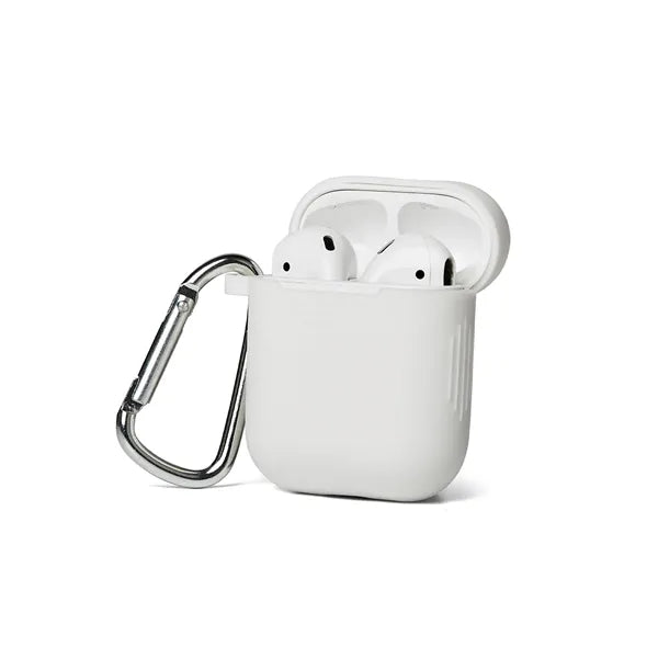 Silicone Earbud Case with Carabiner