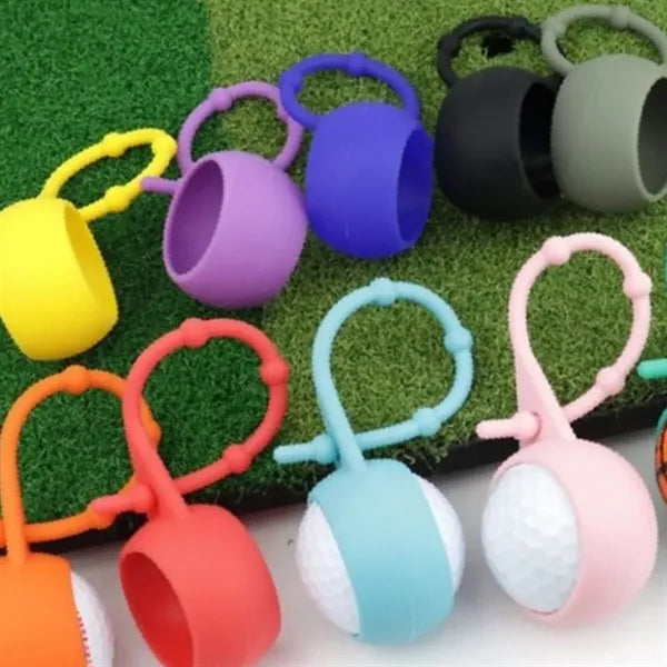 Custom Silicone Golf Ball Keychains