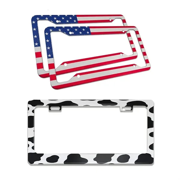 Custom Metal License Plate Frame
