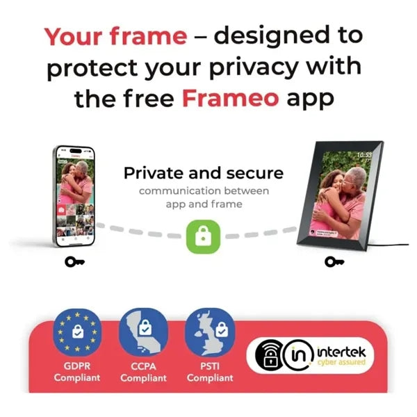 10.1 Inch Frameo Digital Picture Frame WiFi