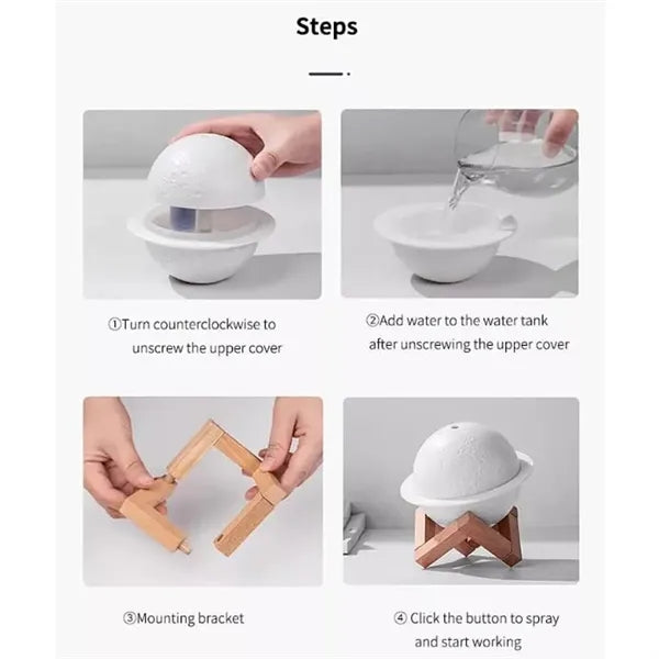 Mini Moon Lamp Humidifier