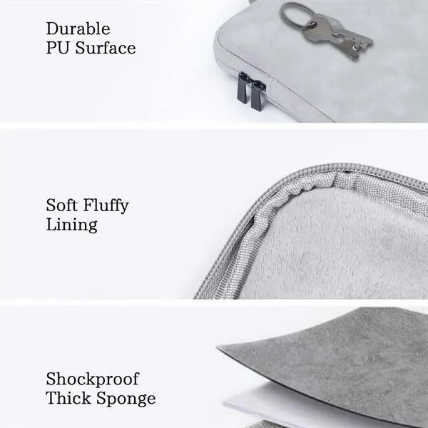 PU Waterproof Laptop Tote Bag Fits 13 to 16 Inch Computers