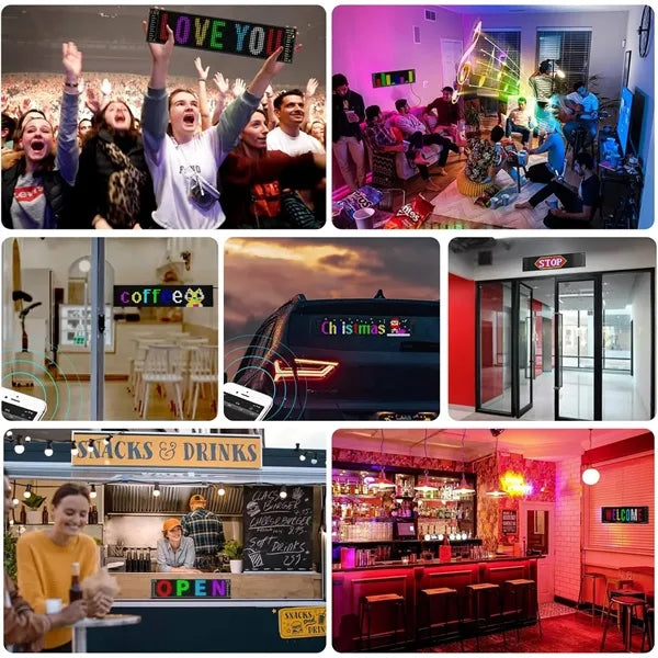 Scrolling Bright Advertising LED Signs