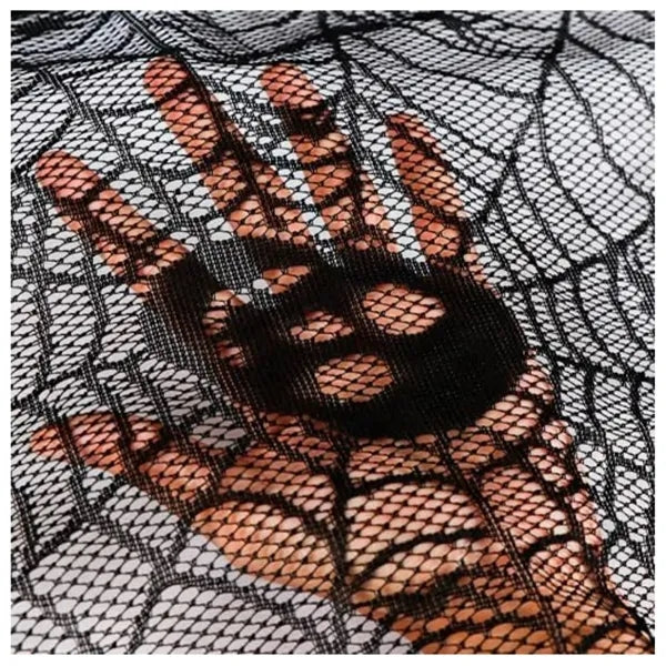 Halloween Fireplace Mantel Scarf