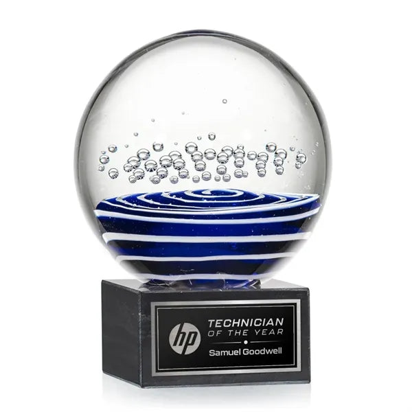 Tranquility Award on Square Marble Base
