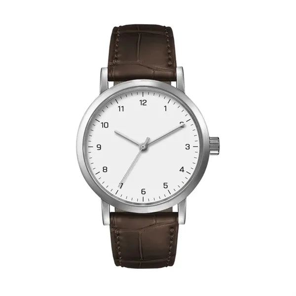 39MM, SS, SLIM SILVER CASE, 3-HAND MVT