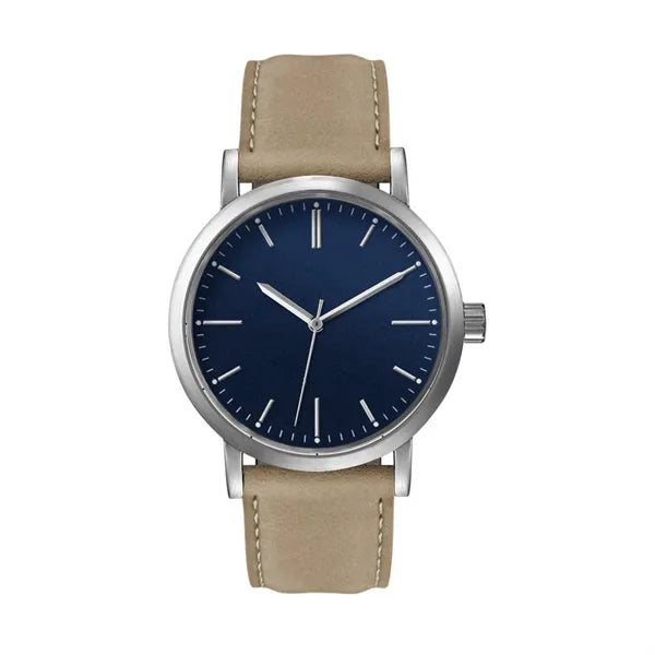 39MM, SS, SILVER CASE, 3-HAND MVT, DTE