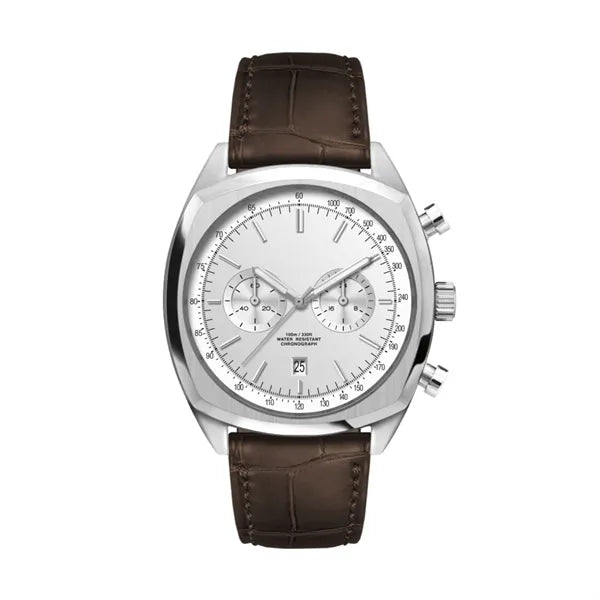 42MM, SS, SILVER CASE, CHRONO MVT, DTE