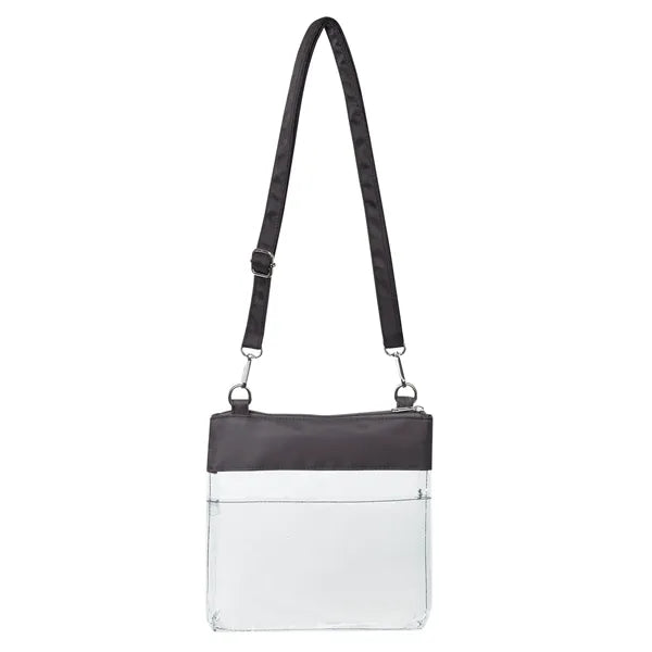 All Access Clear Crossbody Bag with Detachable Strap