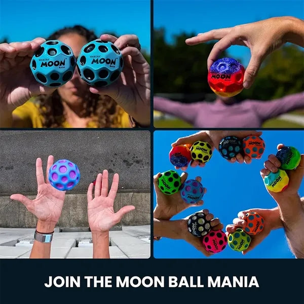 Moon Craterbouncy Bouncing Stress Reliver Ball