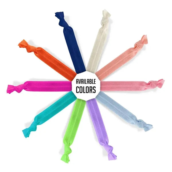 Colorful Elastic Knotted Hair Tie