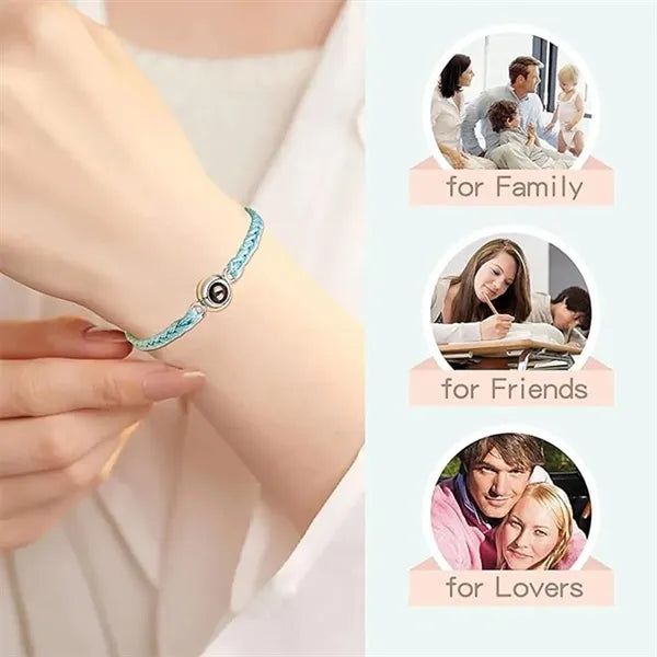 Bracelet with Picture Inside,Projection Bracelet with Photo