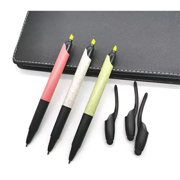 Promotional Stylus Pen with Highlighters